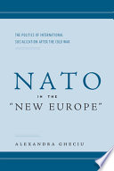 NATO in the "new Europe" the politics of international socialization after the Cold War /