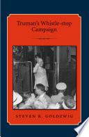 Truman's whistle-stop campaign
