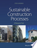 Sustainable construction processes : a resource text /
