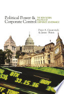 Political power and corporate control the new global politics of corporate governance /