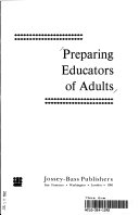 Preparing educators of adults /