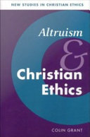 Altruism and Christian ethics