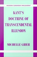 Kant's doctrine of transcendental illusion