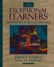 Exceptional learners : introduction to special education /