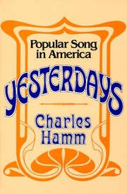 Yesterdays : popular song in America /