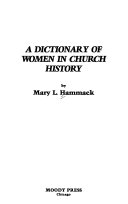 A dictionary of women in church history /