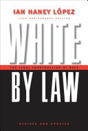 White by law the legal construction of race /
