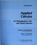 Applied calculus : for management, life, and social sciences /