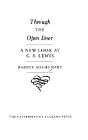 Through the open door a new look at C.S. Lewis /