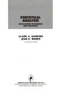 Statistical analysis : application to business and economics /