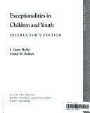 Exceptionalities in children and youth /