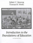 Introduction to the foundations of education /
