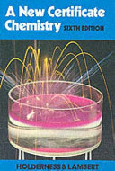 A new certificate chemistry /