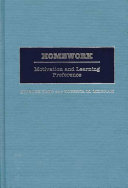 Homework motivation and learning preference /