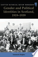 Gender and political identities in Scotland, 1919-1939