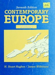 Contemporary Europe : a history /
