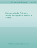 Macroprudential solvency stress testing of the insurance sector /