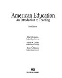 American Education : An introduction to teaching /
