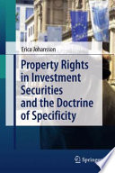 Property Rights in Investment Securities and the Doctrine of Specificity