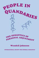 People in Quandaries : the semantics of personal adjustment /