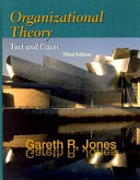 Organizational theory : text and cases /