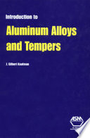 Introduction to aluminum alloys and tempers