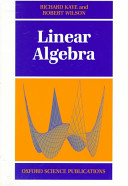 Linear algebra /