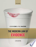 The modern law of evidence /