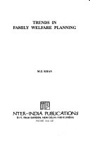 Trends in family welfare planning /