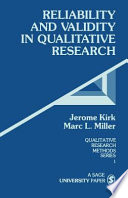 Reliability and validity in qualitative research /