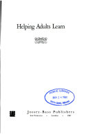 Helping adults learn /