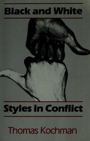 Black and white styles in conflict /