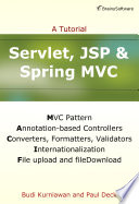Servlet, JSP and Spring MVC : a tutorial /
