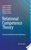 Relational Competence Theory Research and Mental Health Applications /