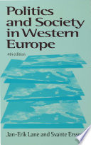 Politics and society in Western Europe