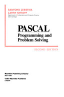 Pascal : programming and problem solving /