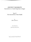 Ancient Naukratis excavations at a Greek emporium in Egypt /