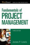 Fundamentals of project management