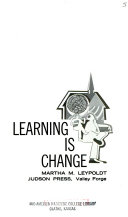 Learning is change /