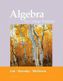 Algebra  for college students.