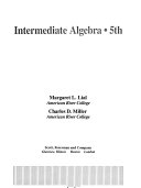 Intermediate algebra /