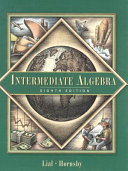 Intermediate algebra.