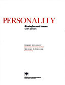 Personality : Strategies and issues /
