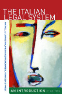 The Italian legal system : an introduction /