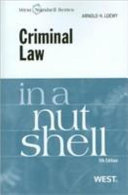 Criminal law in a nutshell /