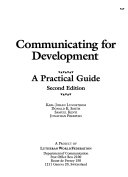 Communicating for development : a practical guide /