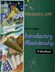 Introductory musicianship : a workbook /