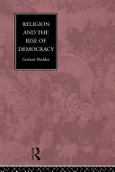 Religion and the rise of democracy