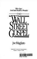 The Wall Street gospel /