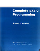 Complete BASIC programming /
